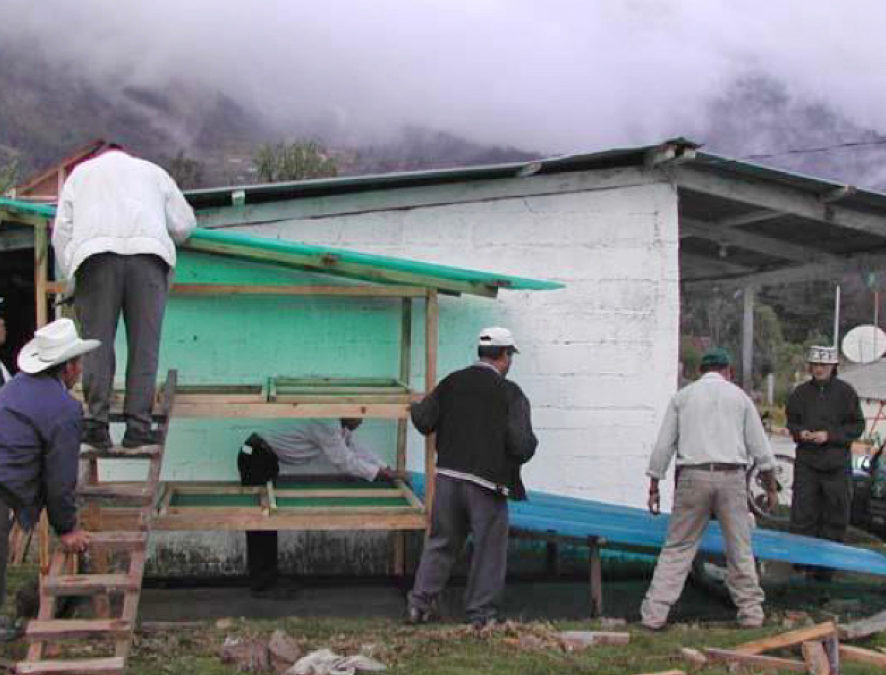 Fiche technique – Séchoir solaire Guatemala 2002